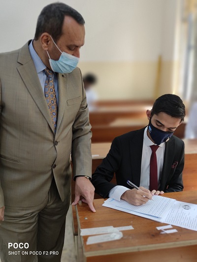 انتهاء الامتحانات الحضورية 