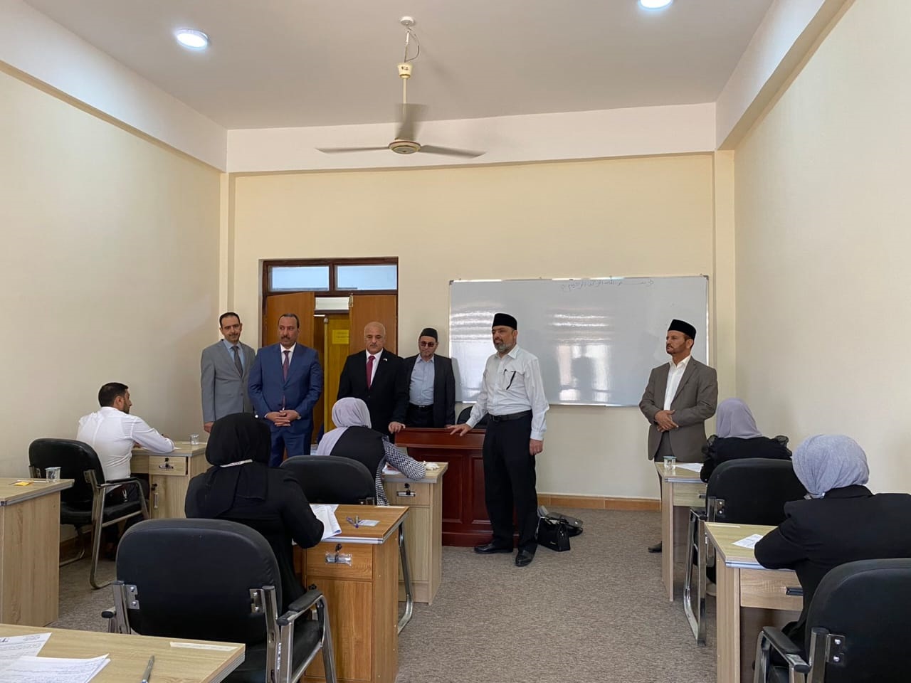 انطلاق الامتحانات النهائية للفصل الدراسي الثاني لطلبة الدراسات العليا